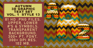 Autumn Graphic Text Set Vol 1 Set 13